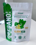 KKSSOP Oil of Oregano Softgels - Oil of Oregano with Black Seed Oil, Dietary and nutritional supplements, 240 Softgels (2 Packs) - 120 Days Supply