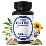 KKSSOP 11-in-1 Cortisol Supplement for Women and Men,Dietary supplements for human consumption,120 Capsules